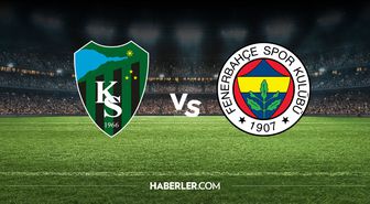 Kocaelispor - Fenerbahçe maç kadrosu! İlk 11'ler açıklandı mı?