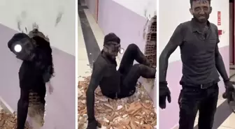 Ölümden kıl payı kurtuldu, ayakta dahi duramazken yaptığı espri gündem oldu