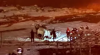 Siirt'te hafif ticari takla attı: 1 ağır yaralı