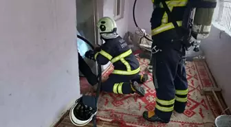 Siirt'te müstakil evde yangın