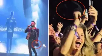 Tarkan'ın terli havlusunu alan hayranı mutluluktan çığlık attı