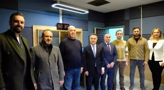 TOGÜ Rektörü Prof. Dr. Fatih Yılmaz, Radyo TOGÜ'yü ziyaret etti