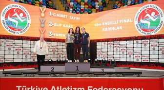 Yeşilay Türkiye Salon Atletizm Şampiyonası tamamlandı