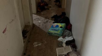 8 aydır kirasını ödemedikleri daireyi 'çöp eve' çevirdiler