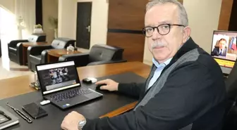 Amasya Üniversitesi Rektörü Turabi, AA'nın 'Yılın Kareleri' oylamasına katıldı