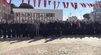 Atatürk'ün Aydın'a gelişinin 95. yıl dönümü törenle kutlandı