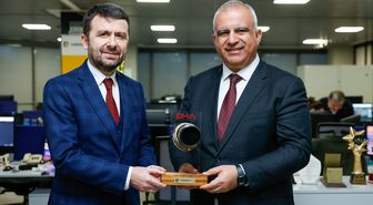 Basın İlan Kurumu Genel Müdürü Çay'dan DHA Genel Müdürü Coşkun'a ziyaret