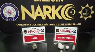Bilecik'te üzerlerinde uyuşturucu bulunan 2 şüpheli yakalandı