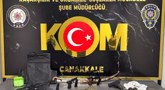Çanakkale'de suç örgütü operasyonunda 21 şüpheli yakalandı