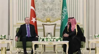 Cumhurbaşkanı Erdoğan'dan Riyad'da kritik temas!