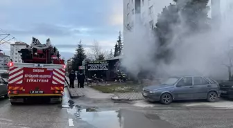 Eskişehir'de iş yerinde çıkan yangın söndürüldü