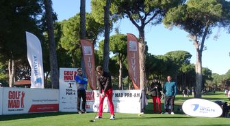 Antalya'da 33. Golf Mad Pro-Am Golf Turnuvası Başladı