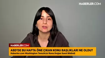Haberler.com Washington Temsilcisi Rona Sural: ABD gündeminde konuşulan ilk konu Epstein değil