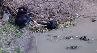 Hatay'da Asi Nehri'ne düşen vatandaşı arama çalışmaları sürüyor