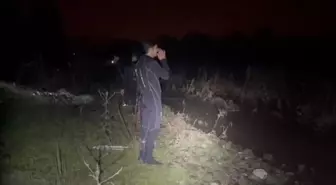 Hatay'da nehre düştüğü iddia edilen kişiyi arama çalışması başlatıldı