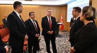 İnşaat ve maden sektörlerinden Türk ve Arnavut iş insanları Tiran'da buluştu