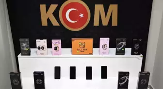 Kırşehir'de gümrük kaçağı cep telefonu ele geçirildi
