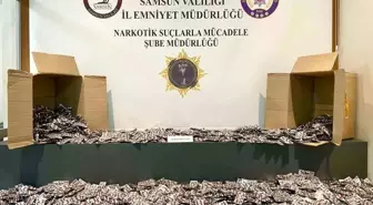 Samsun'da 80 bin uyuşturucu hap ele geçirildi