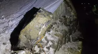 Şırnak'ta yamaçtan kopan kaya parçalarının düştüğü ağıldaki 20 hayvan telef oldu