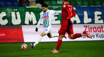 Ziraat Türkiye Kupası: Çaykur Rizespor: 0 Beyoğlu Yeni Çarşı: 1 (İlk yarı)