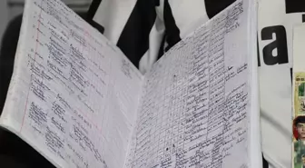 Askere giderken bile eşine yazdırdı! 25 yılda ne olduysa bu defterde