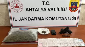 Alanya'da jandarmadan uyuşturucu operasyonu