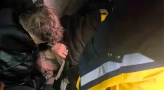 Asansör boşluğuna düşerek yaralanan kişiyi itfaiye kurtardı