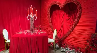 Aşkın en şık hali: Sevgililer Günü'nde büyüleyici dekorasyonlar By Mustafa imzasıyla hayat buluyor