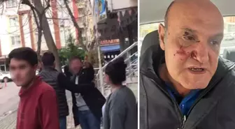 Kaldırıma park edilen aracın fotoğrafını çeken zabıtaya yumruklu saldırı