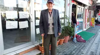 Burhaniye'de 97 yaşındaki Hasan dede ilçenin ayaklı tarihi oldu