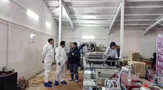 Çavdarhisar'da ticari yumurtacı kanatlı işletmesinde inceleme