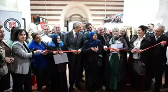 Edirne'de kadınların el emeği göz nuru ürünleri görücüye çıktı