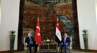 Cumhurbaşkanı Erdoğan, Mısır Cumhurbaşkanı Sisi ile Görüştü