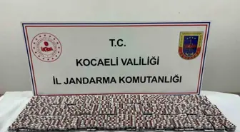 Kocaeli'de 3 kilo bonzai ve 5 bin hap ele geçirildi