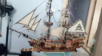 Konuşma ve işitme engelli vatandaş, atıkları sanata dönüştürüyor