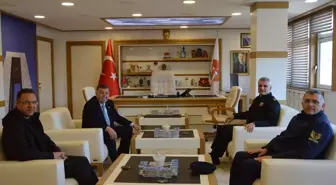 Tuğgeneral Bakçepınar'dan Havza Belediyesine ziyaret