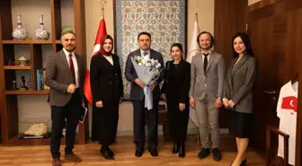 Vali Musa Işın, UCİM Kütahya heyetini kabul etti