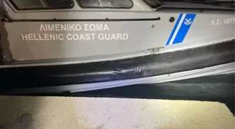 Yunanistan açıklarında göçmen botu ile sahil güvenlik gemisi çarpıştı: 15 ölü