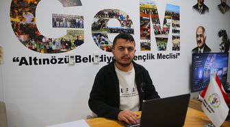 6 ŞUBAT DEPREMLERİNİN ÜÇÜNCÜ YILI - Depremden kaçışı güvenlik kamerasınca kaydedilen belediye çalışanı o anları unutamıyor