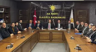 AK Parti Genel Başkan Yardımcısı Ömer İleri, Elazığ'da konuştu Açıklaması