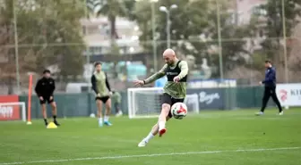 Alanyaspor, Beşiktaş maçı hazırlıklarına başladı