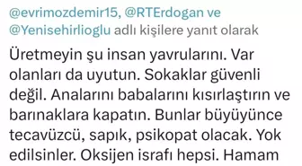 Ankara'da akademisyenin çocukları hedef alan paylaşımlarına tepki