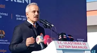 Bakan Uraloğlu: 'Bugüne kadar deprem bölgesindeki illere toplam 79,4 milyar liralık yatırım yaptık'