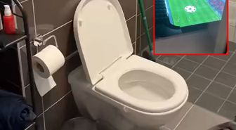 Bu tuvaletin manzarası sosyal medyayı salladı! Bilet kesilse saniyeler içinde tükenir
