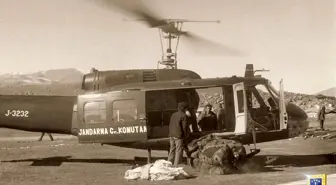 Çaldıran depreminin 50'nci yılında jandarmadan tarihi helikopter paylaşımı