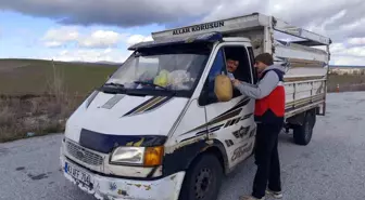 Çavdarhisar'da hayvan hareketlerine yönelik yol kontrolü