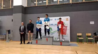 Eskişehirli sporcu, uluslararası şampiyonada 3'üncü oldu