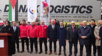 Gebze Ticaret Odası'ndan Gazze'ye 2 TIR dolusu yardım malzemesi