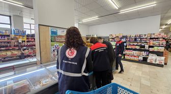 Kırıkkale'de marketlerde gıda denetimi yapıldı