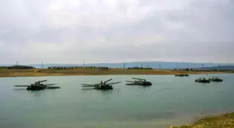 Kırklareli'nde 'durgun sulardan geçiş eğitimi' başarıyla tamamlandı